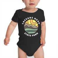 Caesars Head State Park South Carolina Sc Vacation Souvenir Long Sleev Baby Bodysuit | Artistshot