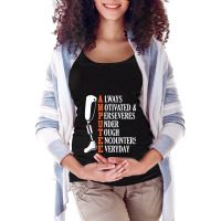 Amputee Quote Funny Leg Prosthetic Legged Surgery Graphic Maternity Scoop Neck T-shirt | Artistshot