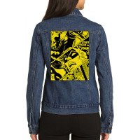 B.at.man 80 Years Panels Ladies Denim Jacket | Artistshot