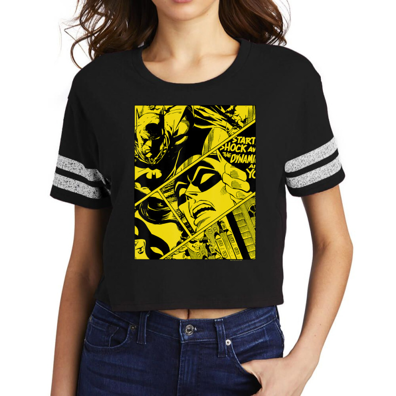 B.at.man 80 Years Panels Scorecard Crop Tee by beargoalcatcow | Artistshot