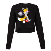 Tails  Miles Hedgehog Cropped Sweater | Artistshot