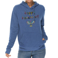 Happy Hanukkah  Jewish Holiday Chanukah Lightweight Hoodie | Artistshot