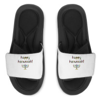 Happy Hanukkah  Jewish Holiday Chanukah Slide Sandal | Artistshot