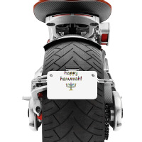 Happy Hanukkah  Jewish Holiday Chanukah Motorcycle License Plate | Artistshot