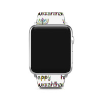 Happy Hanukkah  Jewish Holiday Chanukah Apple Watch Band | Artistshot