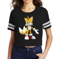 Tails Ruins Scorecard Crop Tee | Artistshot