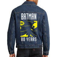 B.at.man 80 Years Men Denim Jacket | Artistshot