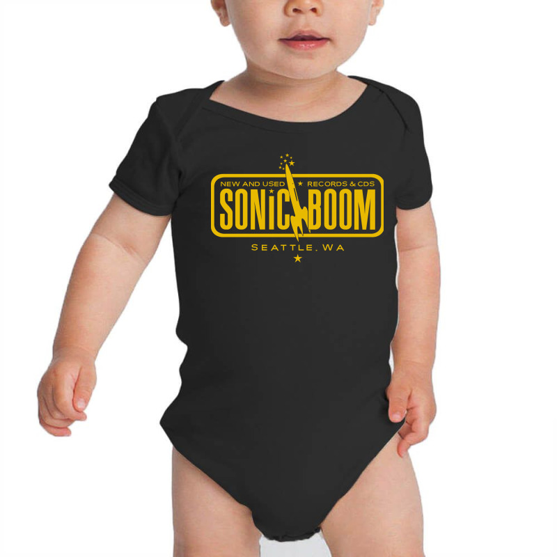 Sonic Boom Seattle Baby Bodysuit by giziara | Artistshot