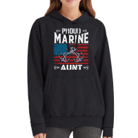 Marine Aunt Proud Marine Aunt United States Of America Military Vintage Hoodie | Artistshot