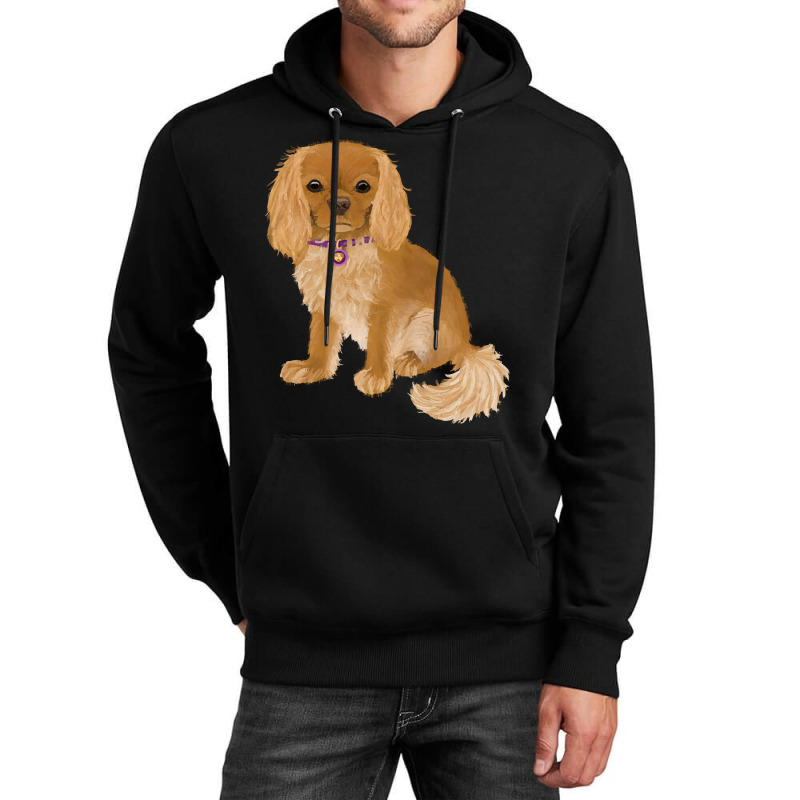 Cavalier King Charles Spaniel Ruby Cavalier King Charles Spaniel Origi Unisex Hoodie | Artistshot