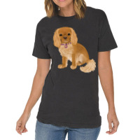 Cavalier King Charles Spaniel Ruby Cavalier King Charles Spaniel Origi Vintage T-shirt | Artistshot