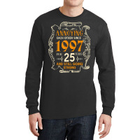 Annoying Each Other Since 1997 25 Years Wedding Anniversary T Shirt Long Sleeve Shirts | Artistshot