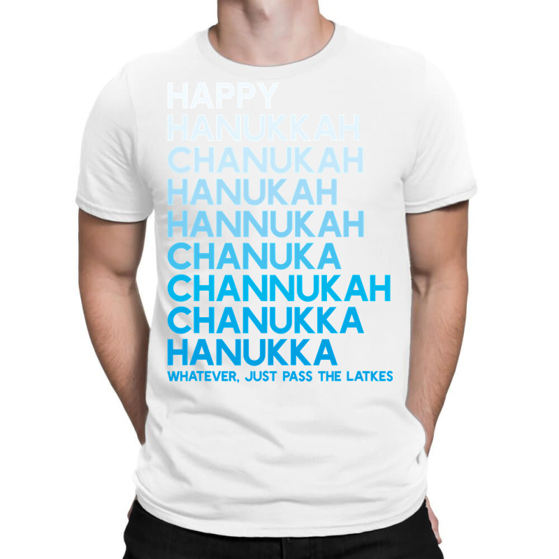 Happy Hanukkah Jewish Holiday Chanukah Menorah Dreidel T-shirt | Artistshot