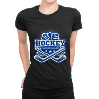 Finland National Ice Hockey Team1 Ladies Fitted T-shirt | Artistshot