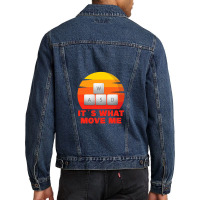 Wasd Its What Move Me Pc Gamer 1 Men Denim Jacket | Artistshot