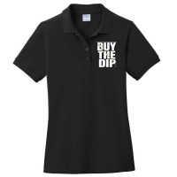 Finance Graph Capitalism Trading Day Trader Bull Buy The Dip Ladies Polo Shirt | Artistshot