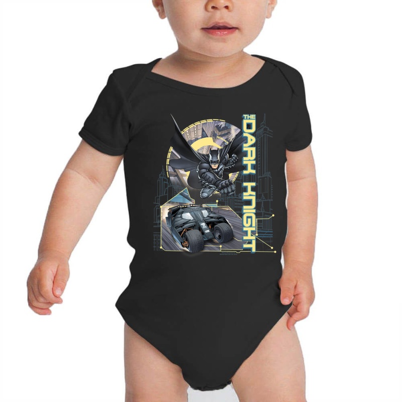 B.at.man Dark K.night City Is Safe Tonight Baby Bodysuit | Artistshot