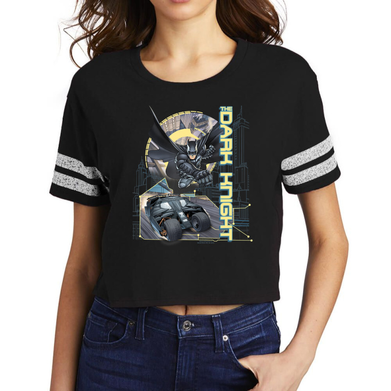 B.at.man Dark K.night City Is Safe Tonight Scorecard Crop Tee by beetcasinomine | Artistshot