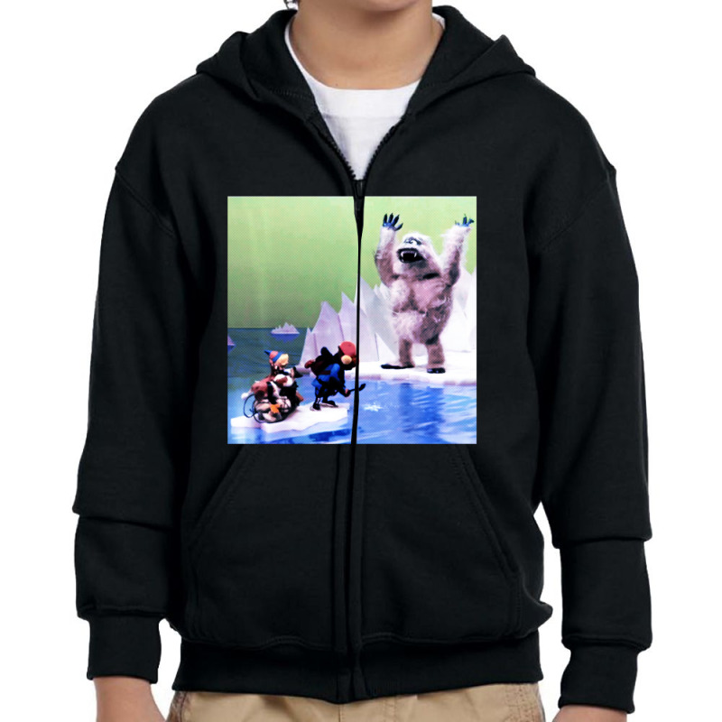 Classic Christmas Special Abominable Snowman Youth Zipper Hoodie | Artistshot