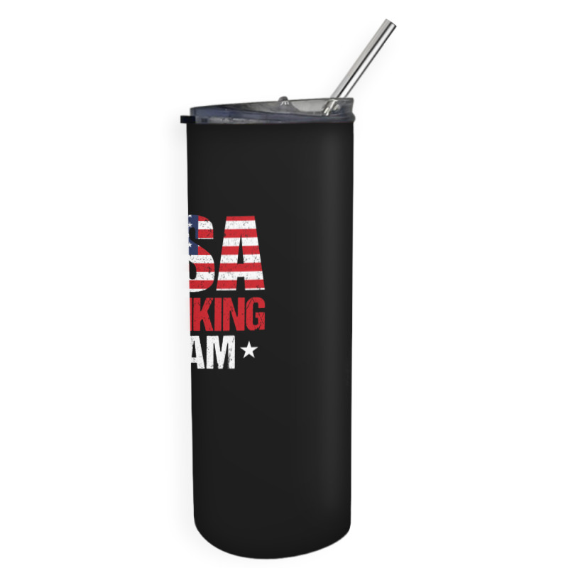 Bachelor Party Usa Drinking Team Beer Party Wear Gift Skinny Tumbler | Artistshot