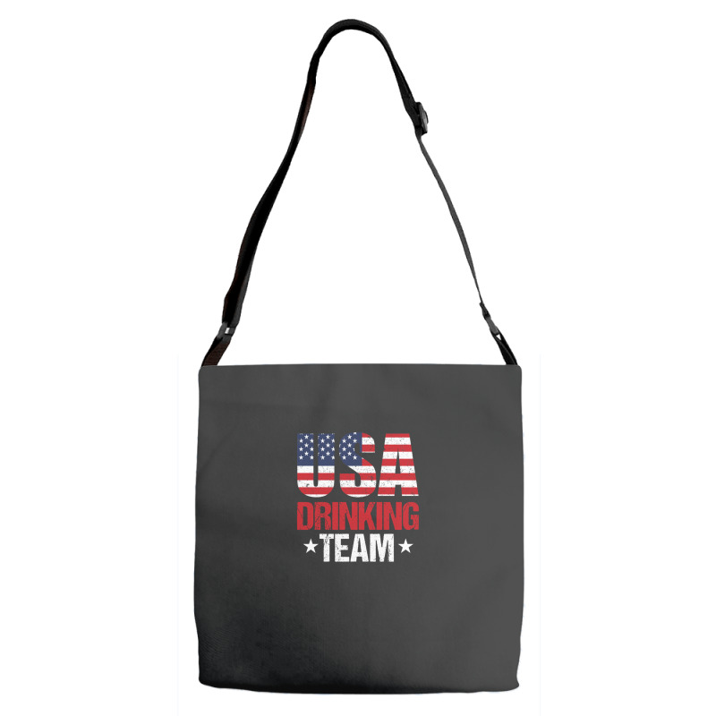 Bachelor Party Usa Drinking Team Beer Party Wear Gift Adjustable Strap Totes | Artistshot