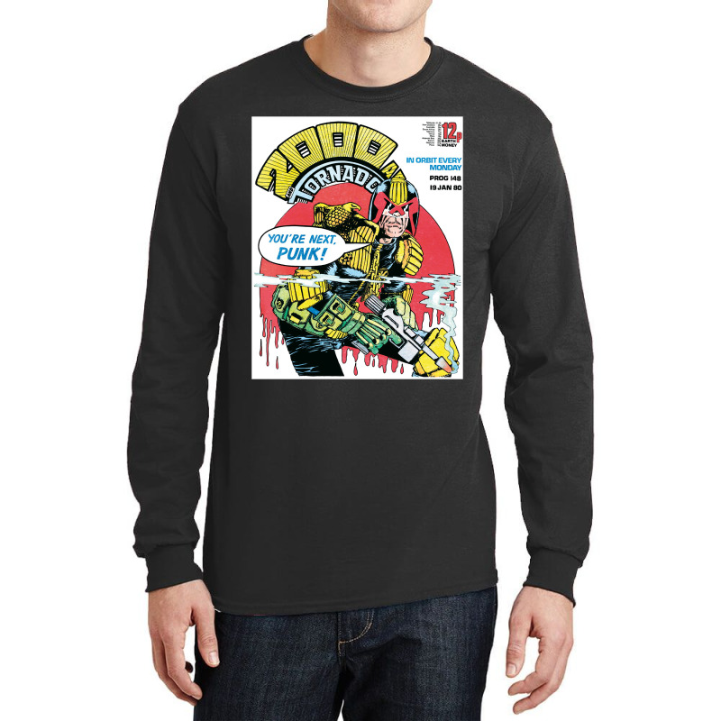 Judge Dredd Dredd Police Mega City Mega City Mega City One Coverpunk M Long Sleeve Shirts | Artistshot