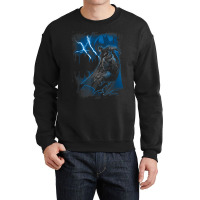 B.at.man Lightning Strikes Crewneck Sweatshirt | Artistshot