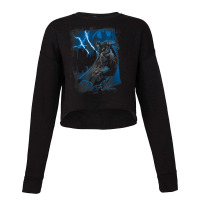 B.at.man Lightning Strikes Cropped Sweater | Artistshot