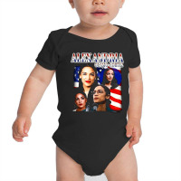 Alexandria Ocasio Cortez, Alexandria Ocasio, Cortez, Cortez Printed, A Baby Bodysuit | Artistshot