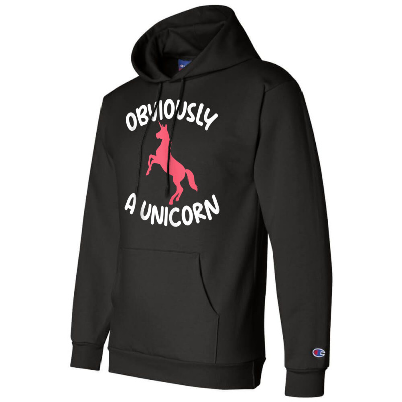 Obviously A Unicorn Hilarious Unicorn Themed Apparel Tank Top Champion Hoodie | Artistshot