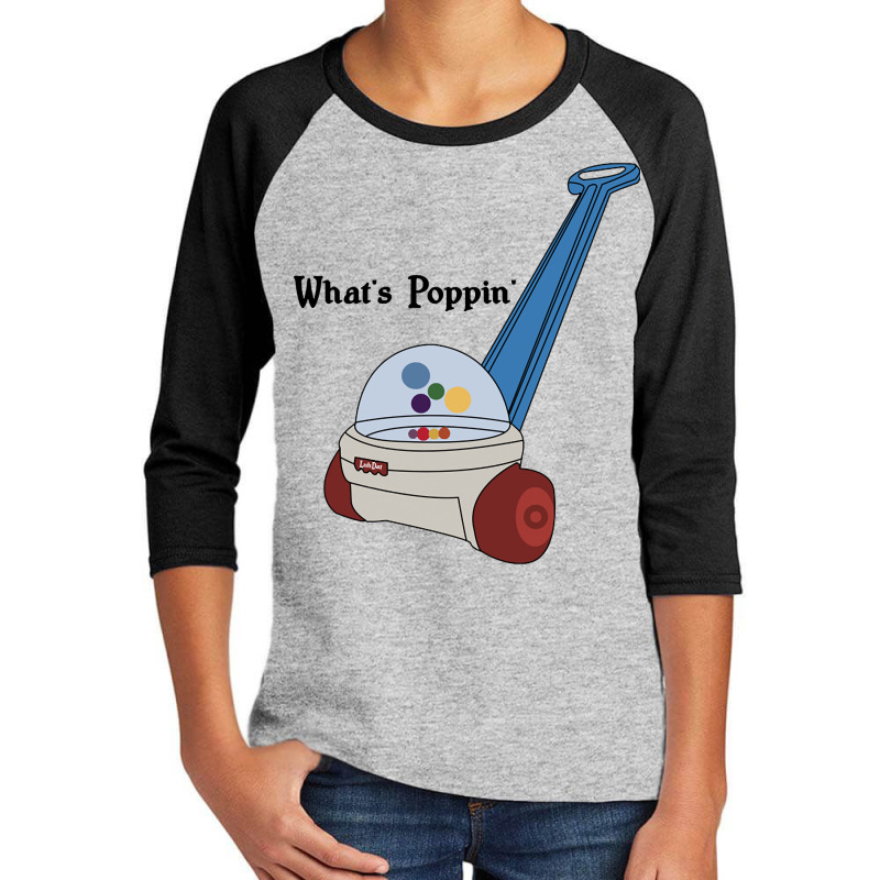 What's Poppin' Youth 3/4 Sleeve | Artistshot