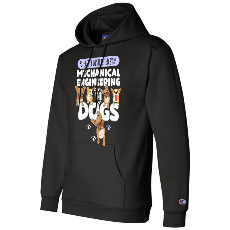 Mechanical Engineering Mechanical Engineering And Dogs Champion Hoodie by kerchingparticular | Artistshot