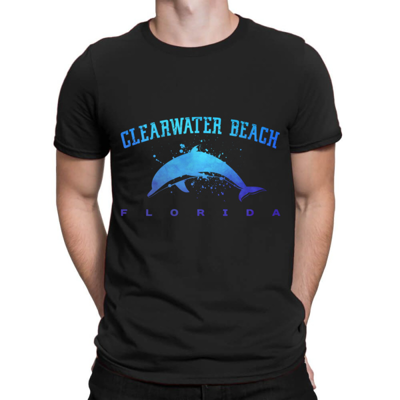 Clearwater Beach Florida Dolphin Lover Scuba Diving Vacation T-Shirt by behindcedar22 | Artistshot