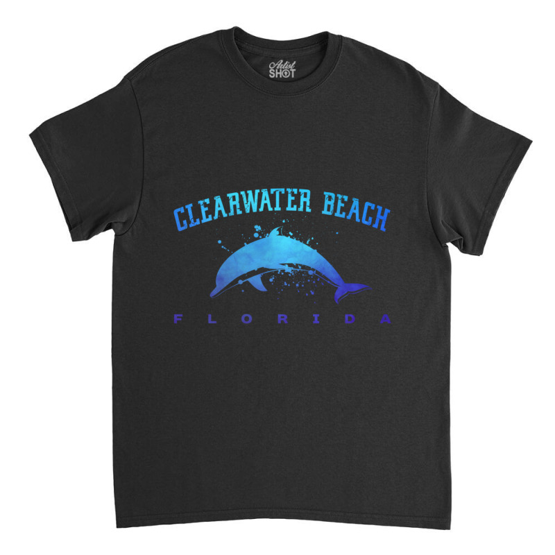 Clearwater Beach Florida Dolphin Lover Scuba Diving Vacation Classic T-shirt by behindcedar22 | Artistshot