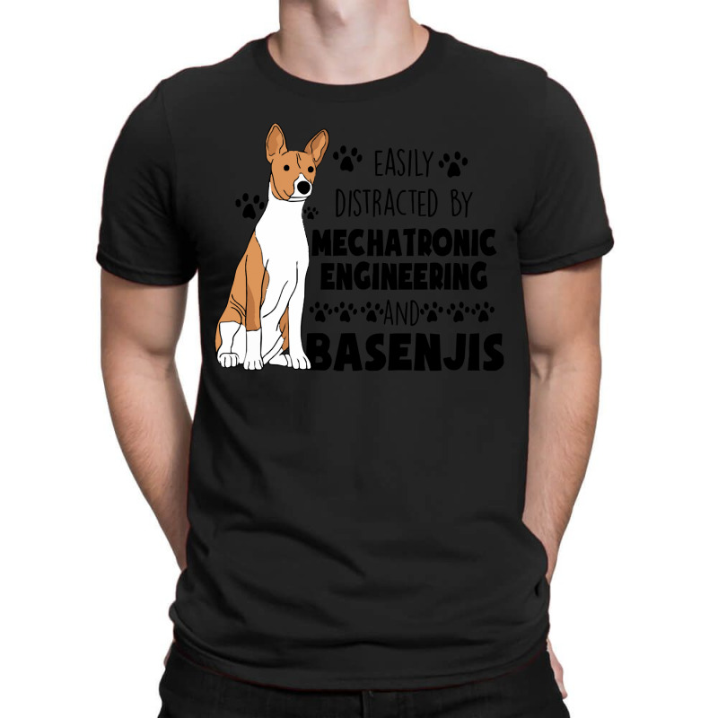 Mechatronic Engineering Graduate Mechatronic Engineering And Basenjis  T-Shirt by kerchingparticular | Artistshot