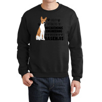 Mechatronic Engineering Graduate Mechatronic Engineering And Basenjis  Crewneck Sweatshirt | Artistshot