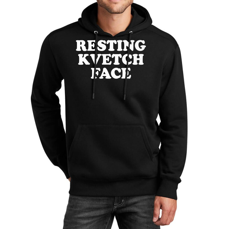 Resting Kvetch Face Premium T Shirt Unisex Hoodie by pofijinashu | Artistshot