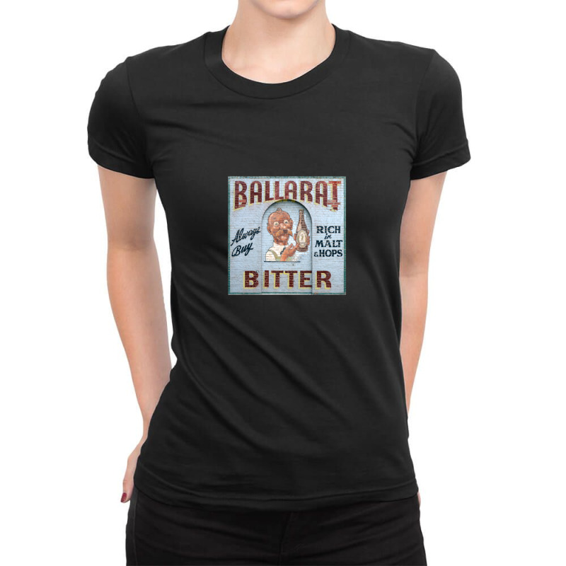 Ballarat Bitter Ladies Fitted T-Shirt by DonnieRountree | Artistshot