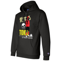 Tokio (tokyo) Streetwear Fashion Cover Design Champion Hoodie | Artistshot