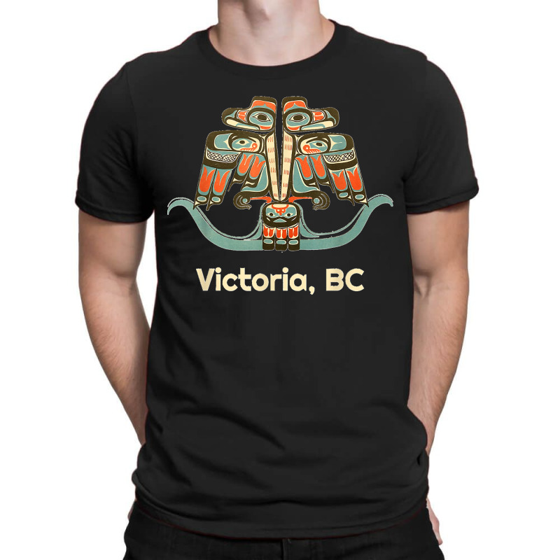 Victoria British Columbia Canada Thunderbird Bc Haida Art T-shirt | Artistshot