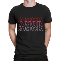 Cute Retro Love Amor Valentines Day Heart Top T-shirt | Artistshot