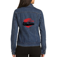 Japanese Legend Nsx Ladies Denim Jacket | Artistshot