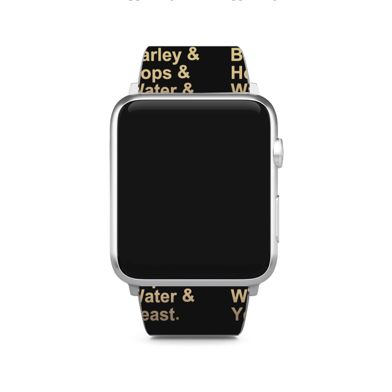 Barley Hops Water Yeast Apple Watch Band | Artistshot