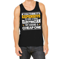 Funny Electrician Art For Men Dad Electronics Engineering Tank Top | Artistshot