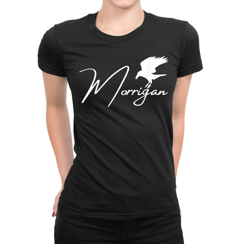 The Morrigan, Celtic Goddess Of War, Pagan, Witch Halloween T Shirt Ladies Fitted T-Shirt by gypijacite3 | Artistshot