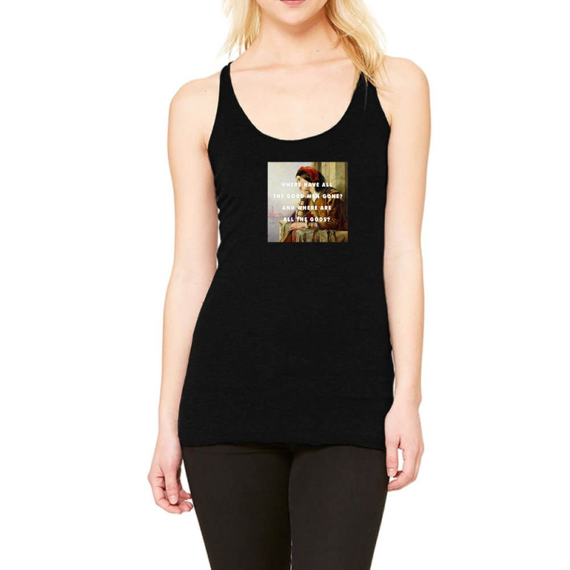 Woman In Love With A Hero Racerback Tank by HollyAllen | Artistshot