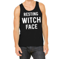 Resting Witch Face Teen Halloween Holiday Shirt Tank Top | Artistshot