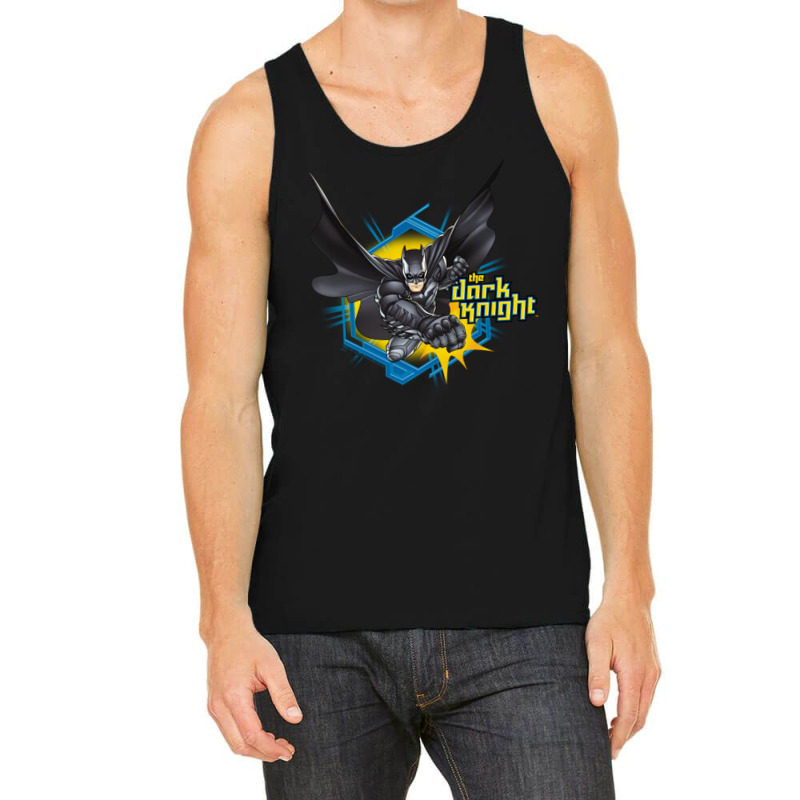 B.at.man Dark K.night Hexagon Punch Longsleeve Tank Top | Artistshot