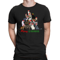 Merry Catmas Christmas Cat Tree Funny Merry Catmas Christmas Cat Tree T-shirt | Artistshot