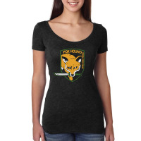 Metal Gear Solid Fox Hound Women's Triblend Scoop T-shirt | Artistshot